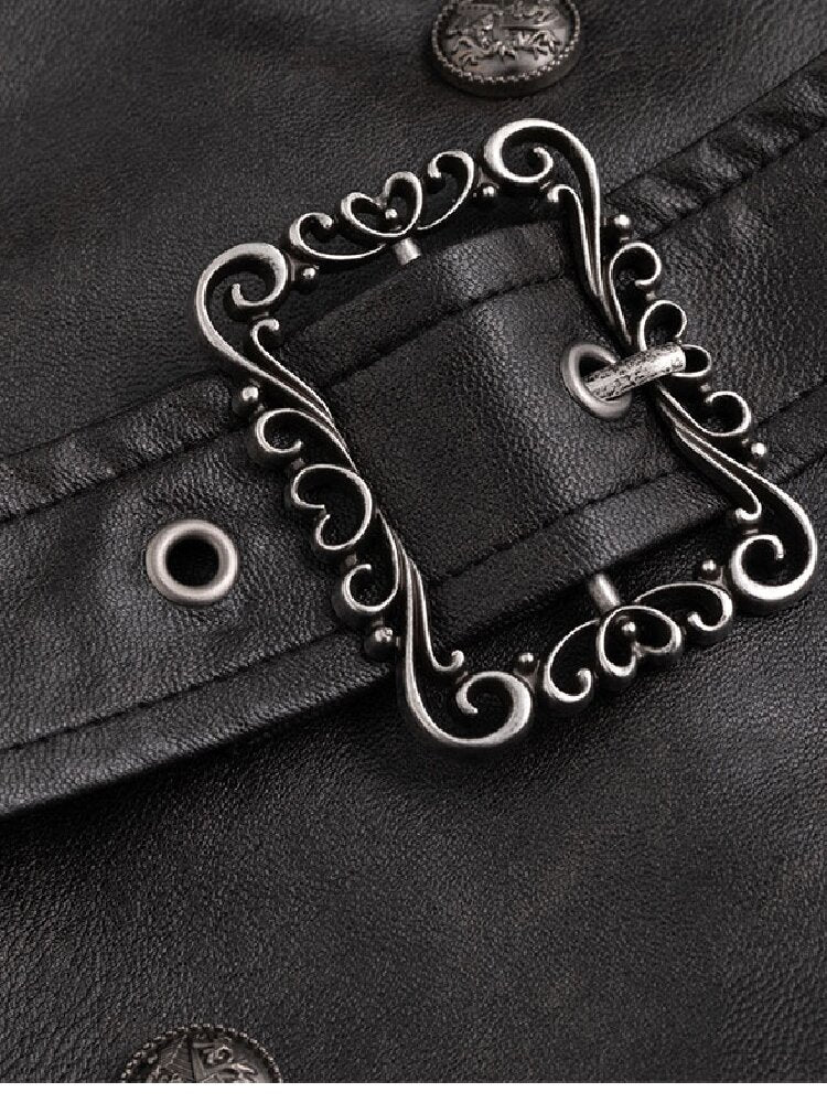 Vintage Belt Cavalry Cape Jacket【s0000018520】