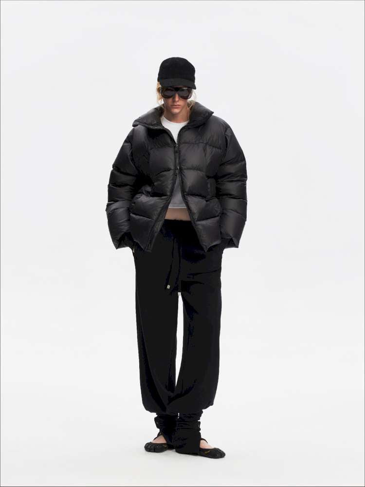 Winter Stand Collar Black Warm 90 Down Jacket【s0000014871】