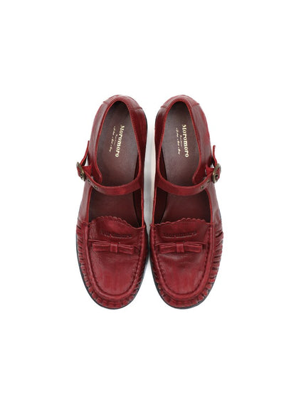 Vintage Mary Jane Loafers【s0000017904】