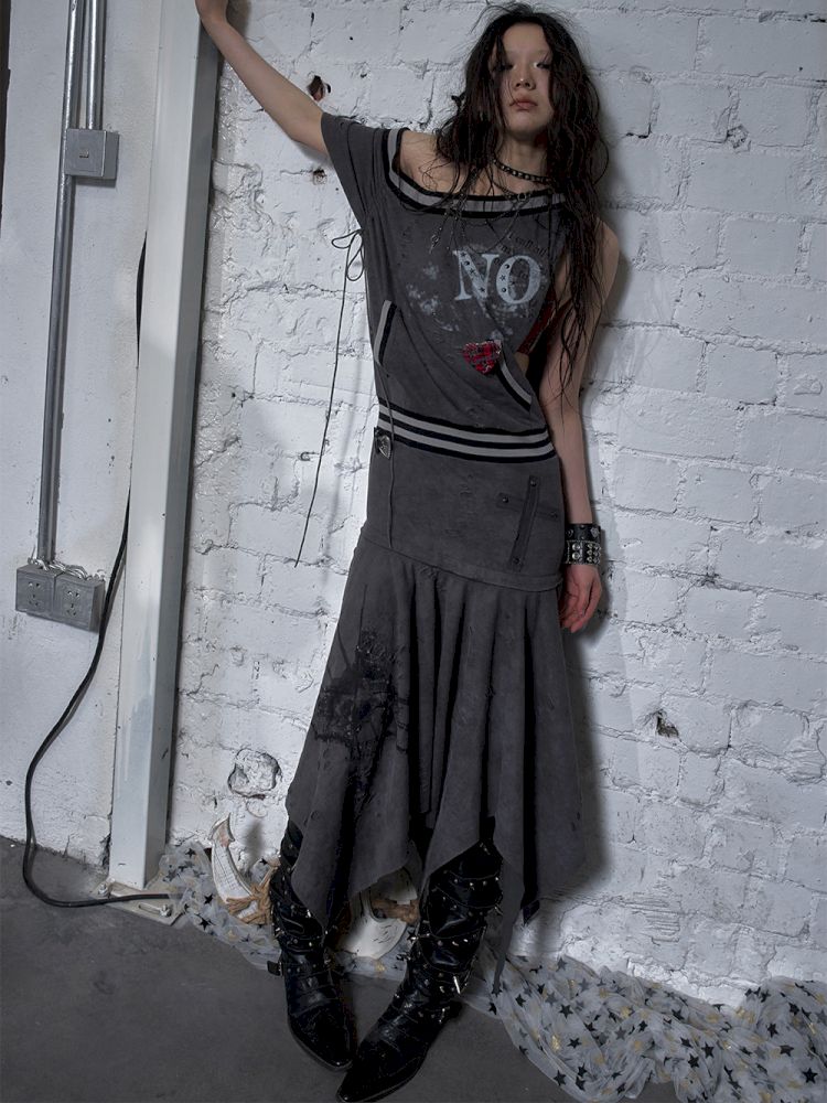 Hoodie sleeveless bodycon dress【s0000012785】