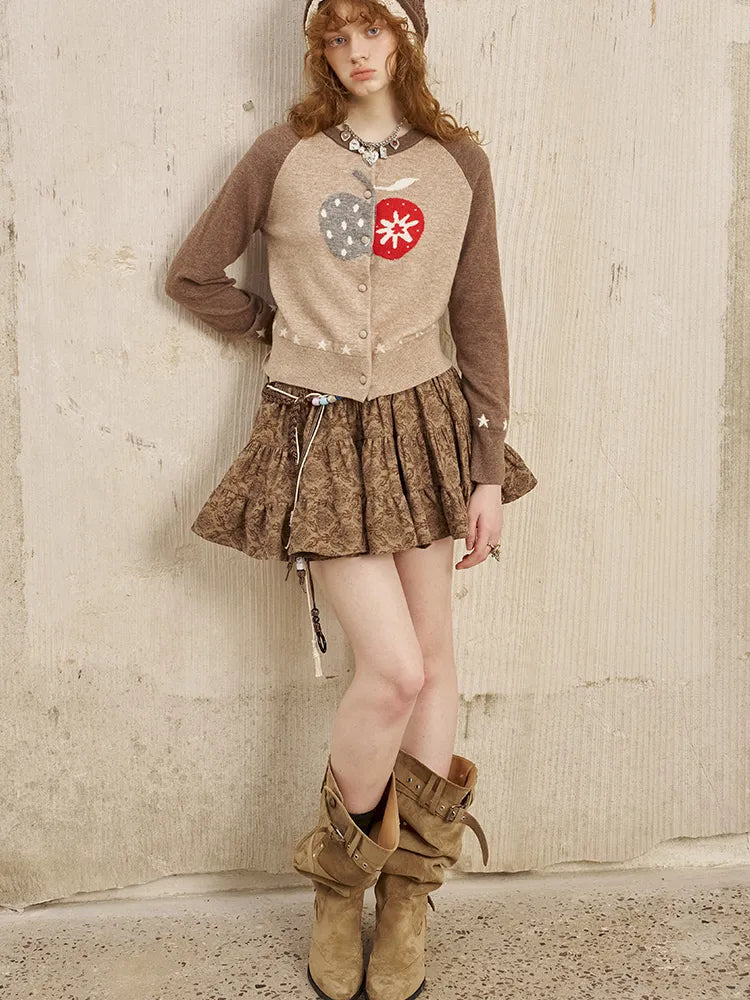 Slim-Fit Long-Sleeve Knit Cardigan Jacket【s0000014041】