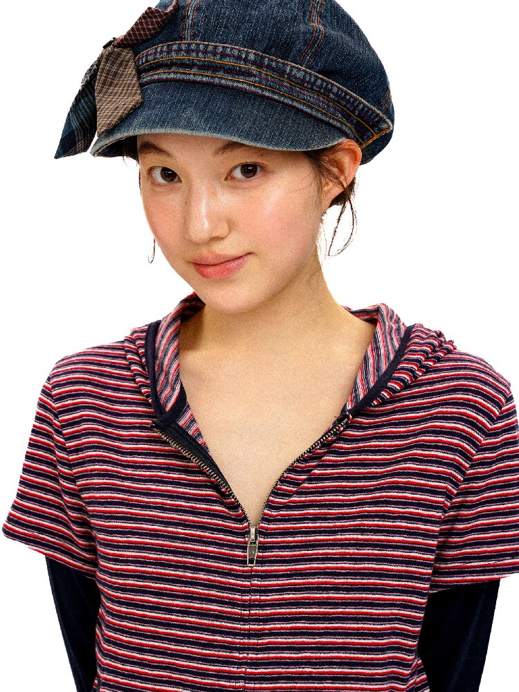 Tencel Wool Stripe Cardigan【s0000016418】