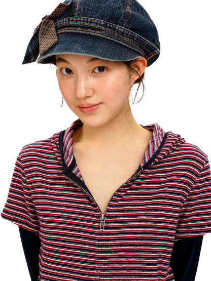 Tencel Wool Stripe Cardigan【s0000016418】