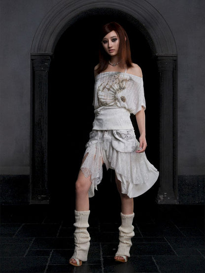 Lace Low Waist Half Skirt【s0000012313】