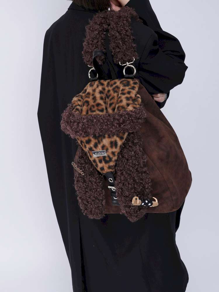 Rabbit Ears Cute Fur Crossbody School Bag【s0000014619】