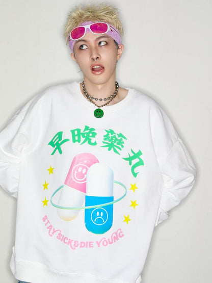 PILL LOOSE SWEATSHIRT [S0000010263]