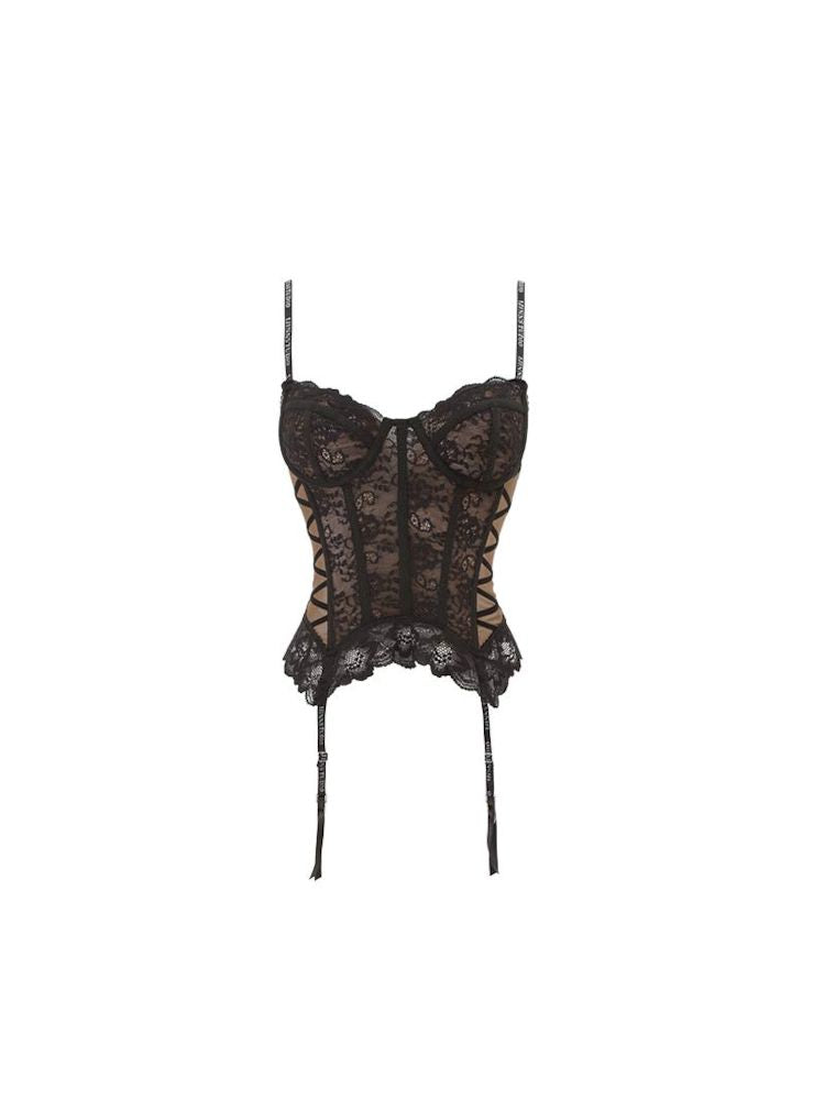 ROMANTIC SUMMER LACE FISHBONE CORSET [S0000009422]