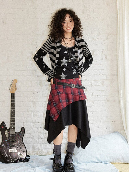 Classic Cut Star Knit Cardigan【s0000017900】