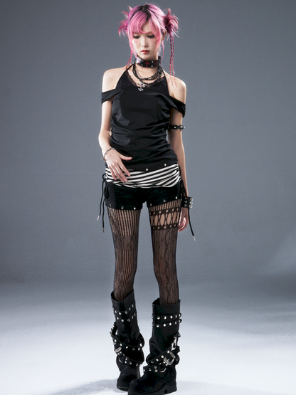 Low-Waist Knitted Bodycon Shorts【s0000012948】