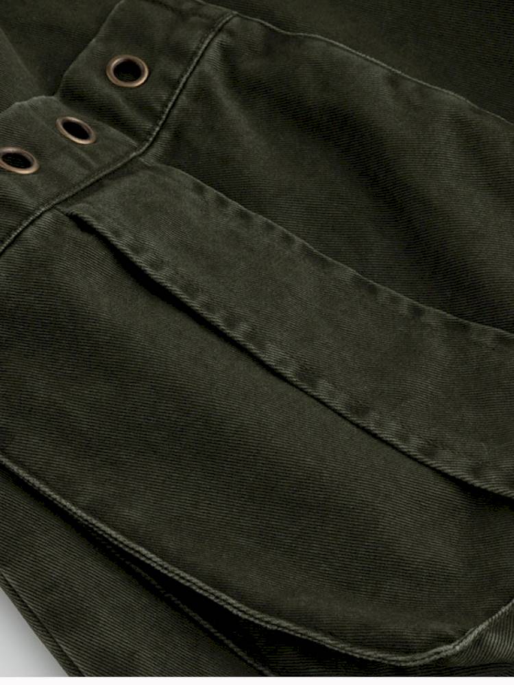 Distressed Pocket Cropped Pants【s0000014428】