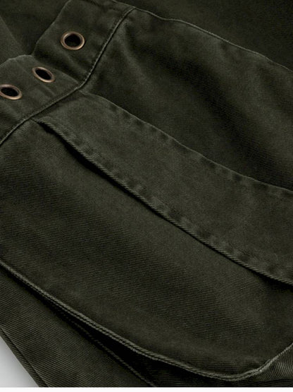 Distressed Pocket Cropped Pants【s0000014428】