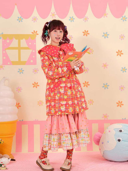 Showa Sweets House Quilted Cotton Jacket【s0000015163】