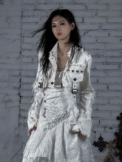 Washed Raw Edge Workwear【s0000011822】