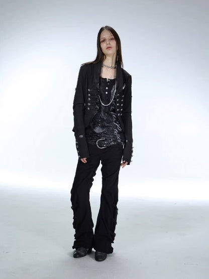 Washed Cotton Napoleon Jacket【s0000015909】