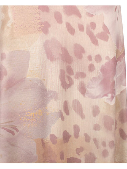 Vintage Pattern Lace Floral Dress【s0000018086】