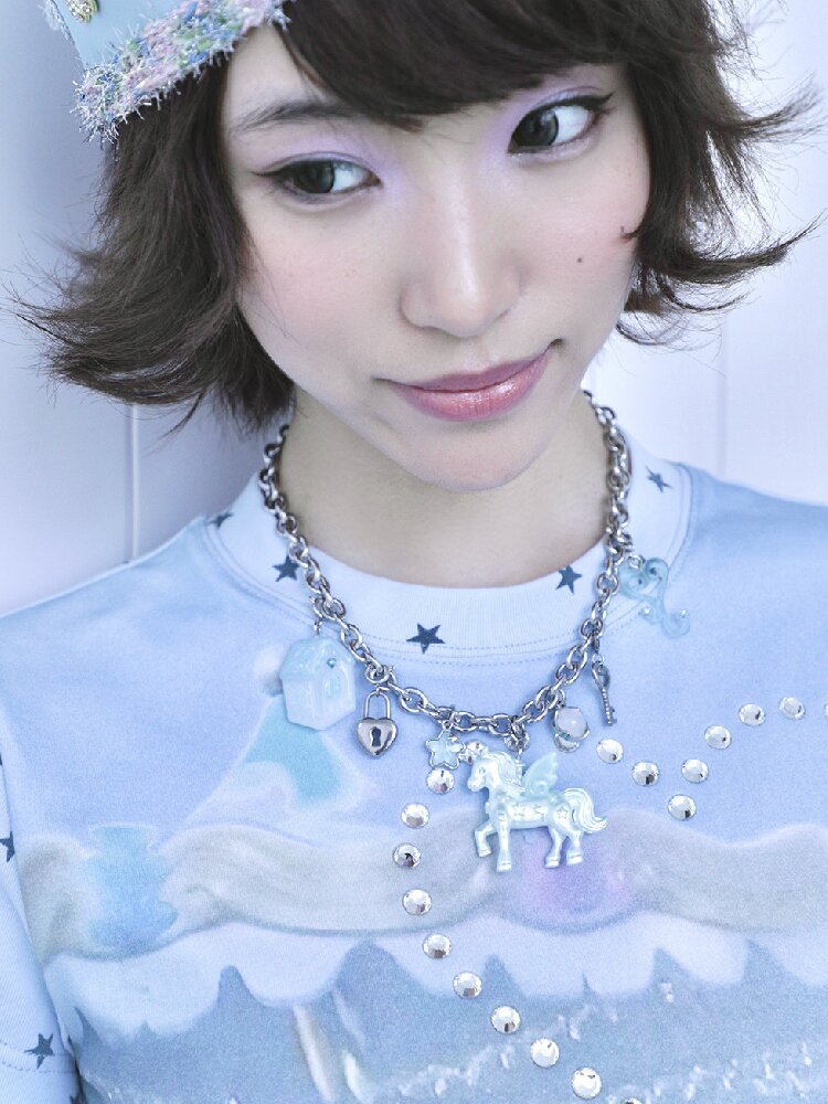 Quirky Unicorn Little House Jewelry【s0000017481】