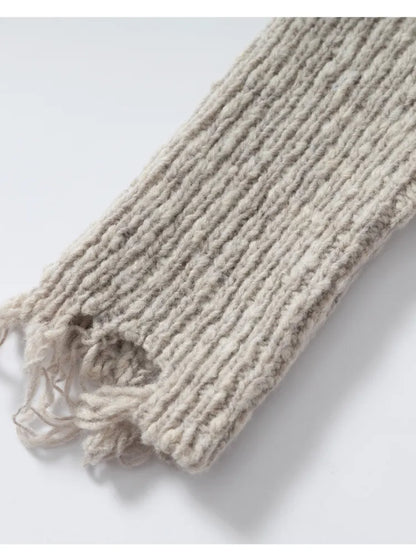 Lazy Knit Batwing Hooded Sweater Jacket【s0000014112】