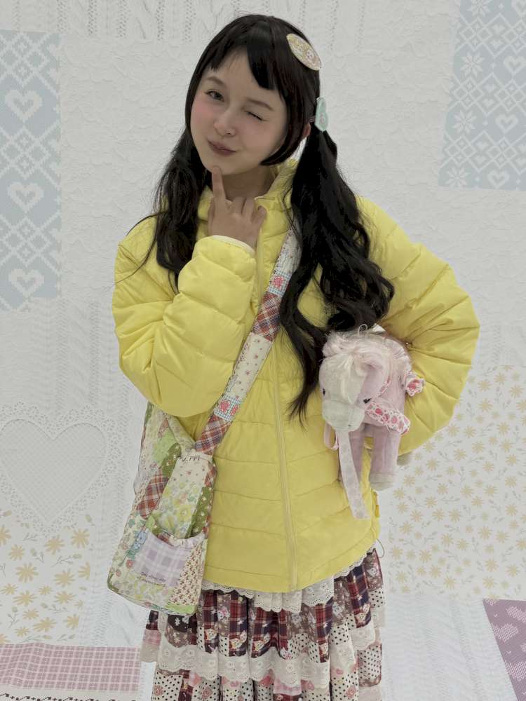 Yellow Pork Rib Warm Down Jacket【s0000015043】