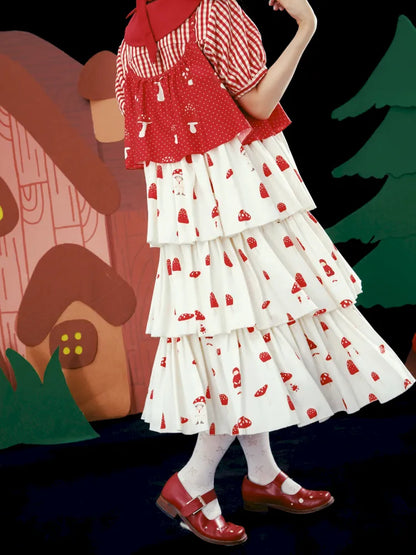 Multi-Layer Strapless Dress【s0000013933】