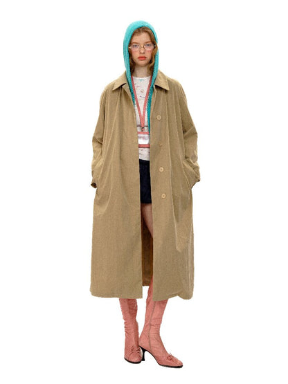 Hand Patched Solid Hooded Cardigan【s0000016118】