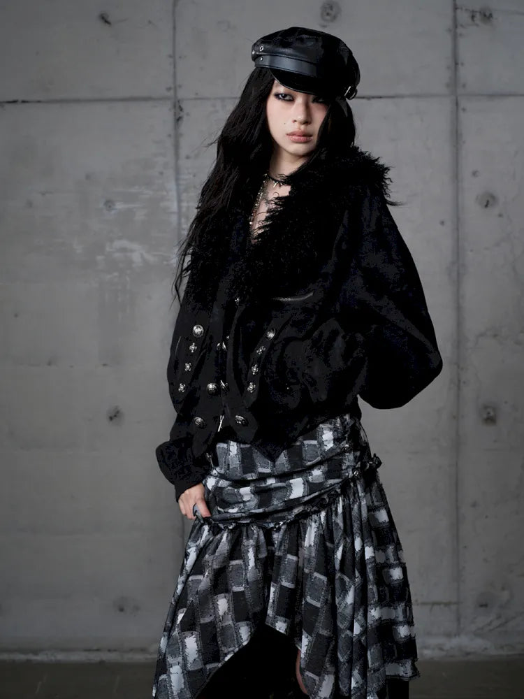 Faux Two-Piece Functional Jacket【s0000014115】