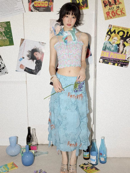 Wallpaper High Waist Skinny Skirt【s0000012269】