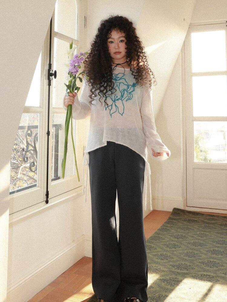 Twilight Printed Bell Bottoms【s0000015456】