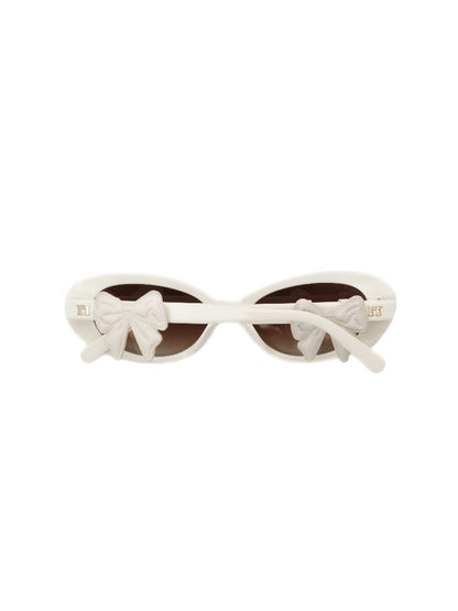 Detachable Bow Cat Eye Sunglasses【s0000017910】