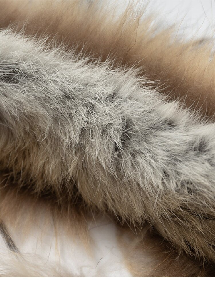 Genuine Fur Warm Furry Scarf【s0000019158】