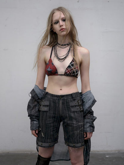 Low Rise Straight Leg Mid Pants【s0000012318】