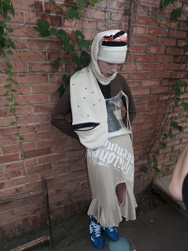 Printed Bondage Transforming Dress【s0000015143】