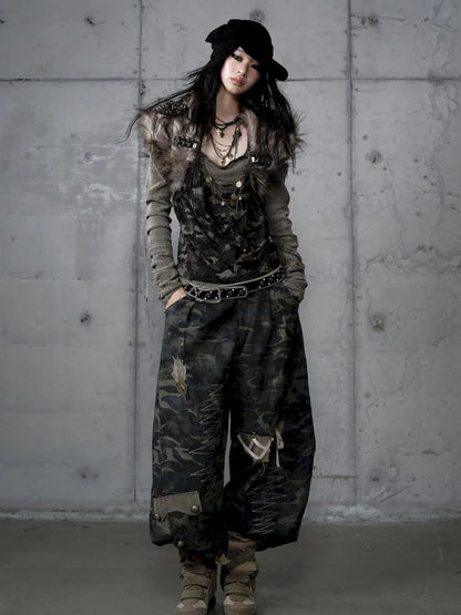 Off-Shoulder Long Sleeve Blouse【s0000014121】