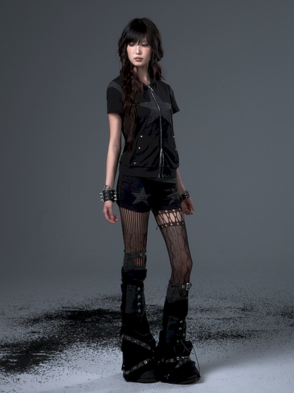 Knit Low Waist Casual Shorts【s0000012445】