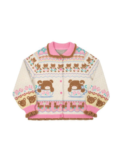 Mink Warm Knit Cardigan【s0000011320】