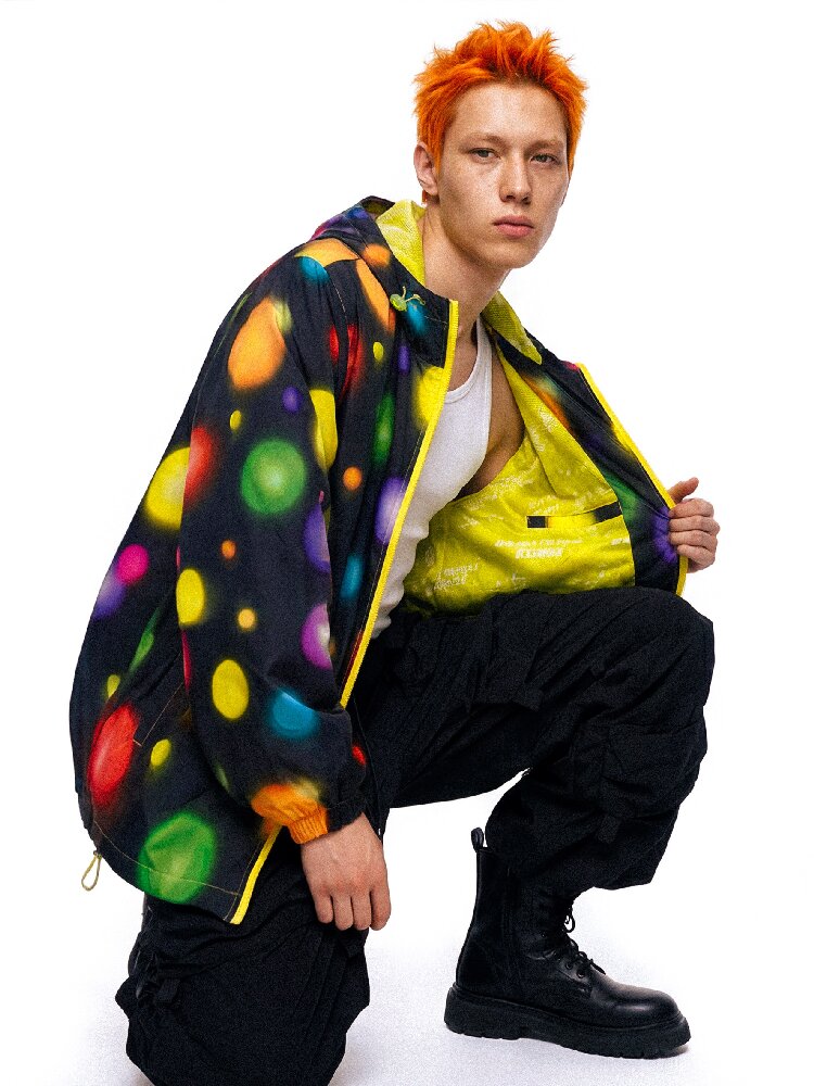 Teflon Retro Polka Dot Jacket【s0000017849】