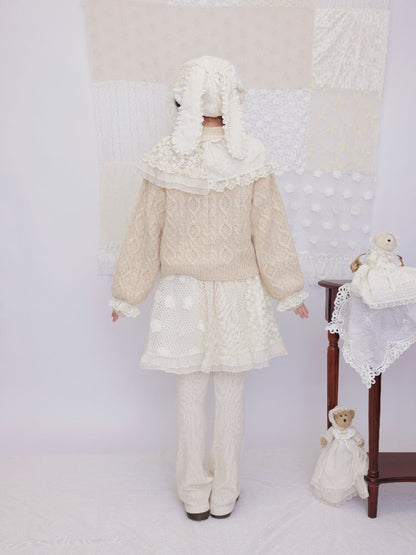 Crochet Patchwork Knitted Pants【s0000016510】