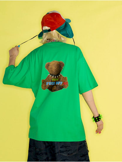 Dopamine Street Hip Hop Loose T-Shirt【s0000012459】