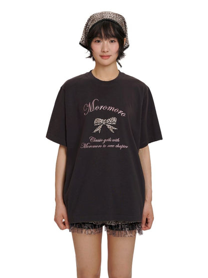 Loose Round Neck Short Sleeve T-Shirt【s0000012505】