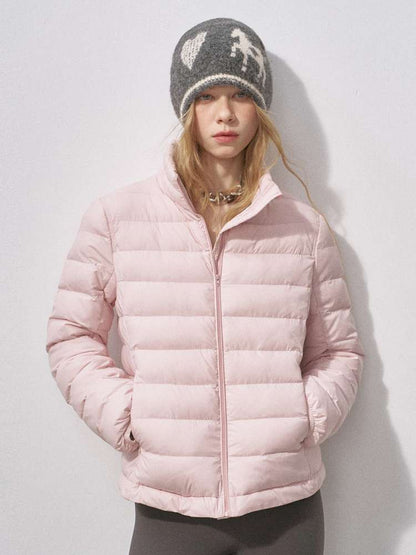 Quilted White Duck Down Jacket【s0000015234】