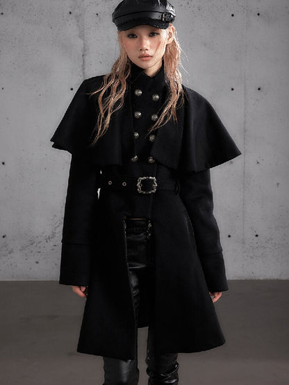 Modern Court Heiress Wool Cape Jacket【s0000019150】