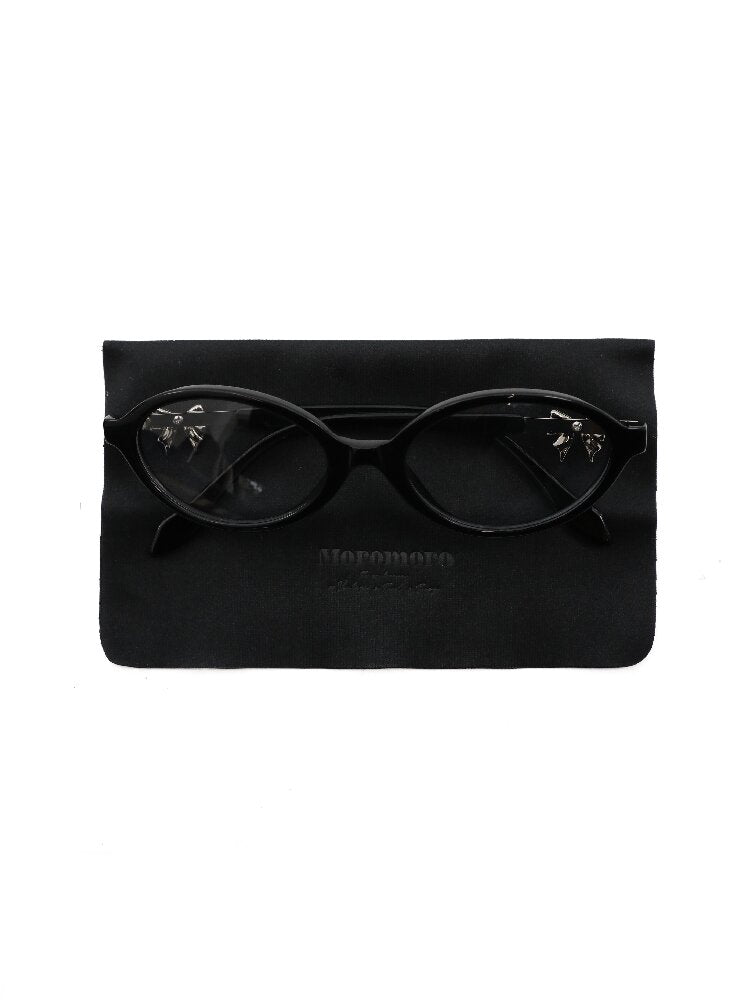 Metal Bow Round Glasses【s0000017439】