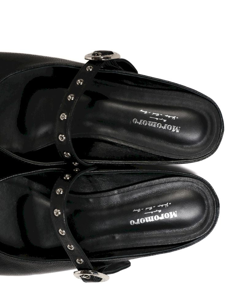 Carved Single Buckle Ballet Shoes【s0000013438】