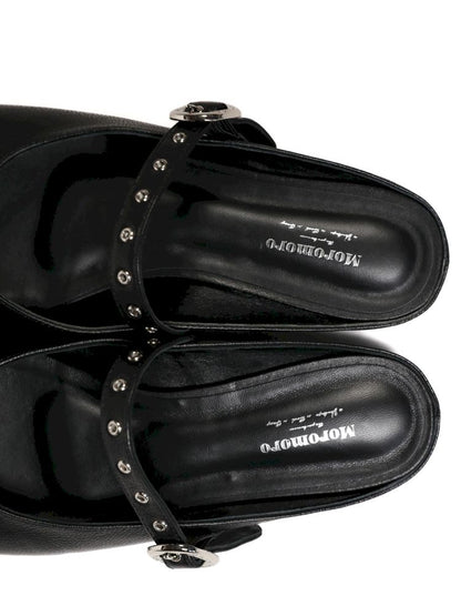 Carved Single Buckle Ballet Shoes【s0000013438】