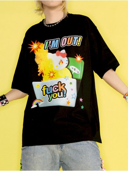 Street Hip Hop Loose T-Shirt【s0000012460】