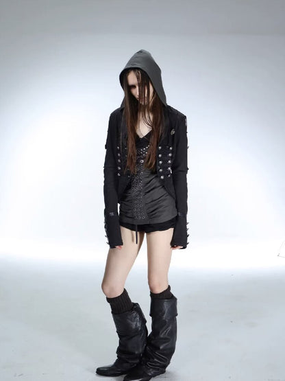 Washed Cotton Napoleon Jacket【s0000015909】