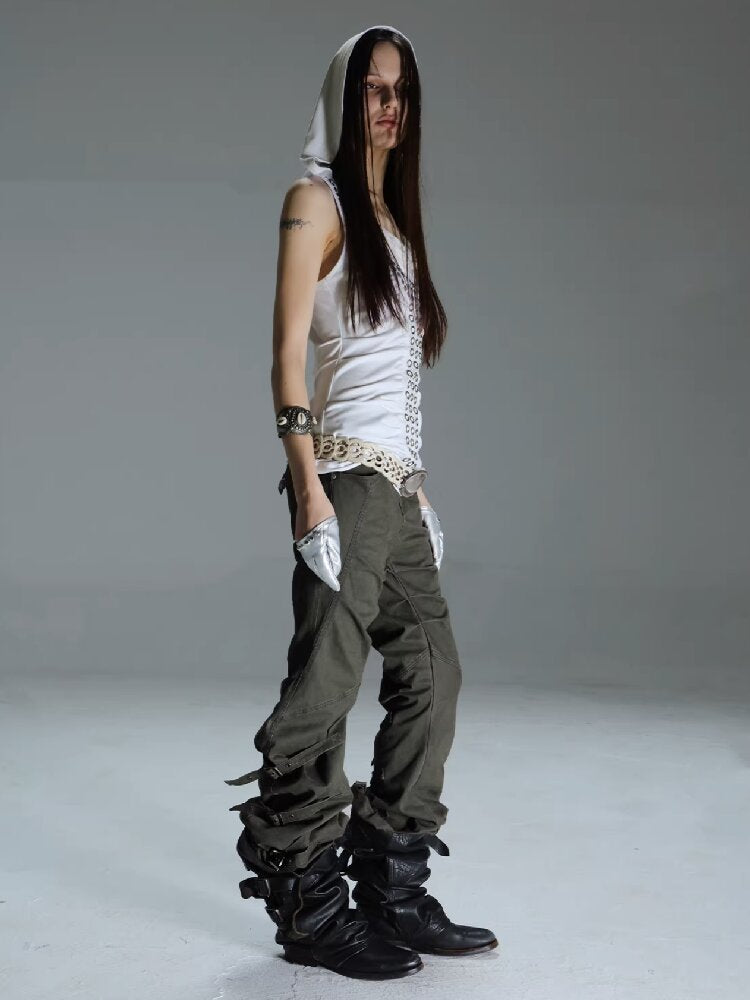 Washed Cotton Safari Scimitar Pants【s0000015905】