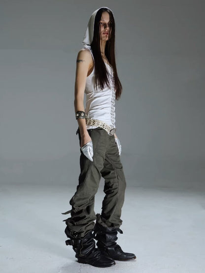Washed Cotton Safari Scimitar Pants【s0000015905】
