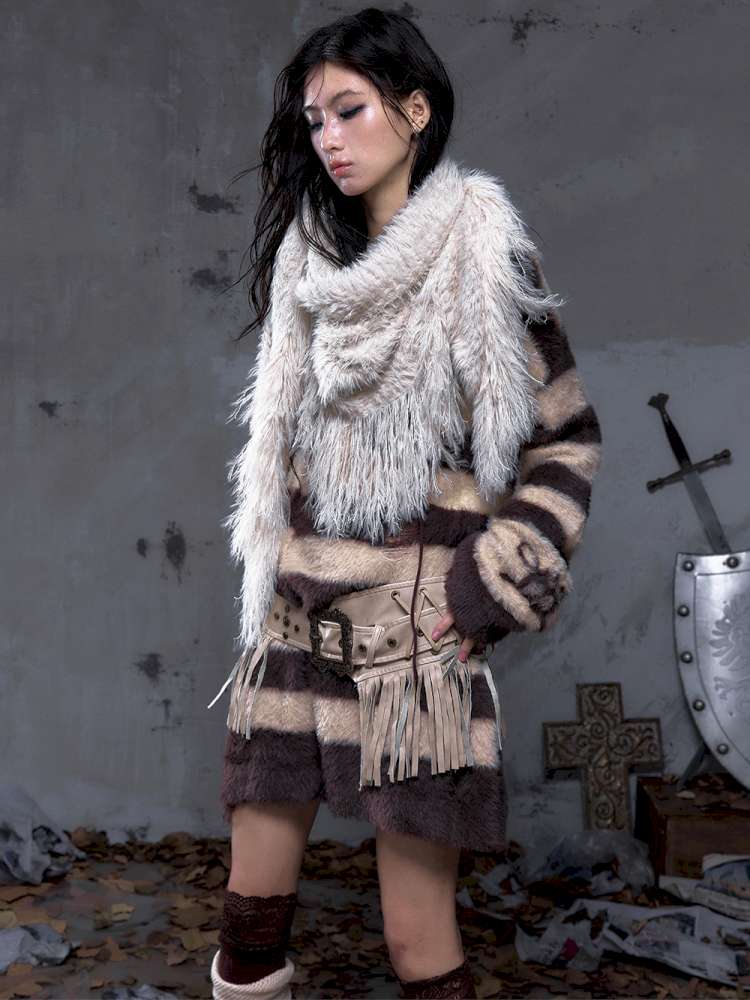 Warmness Triangle Scarf Shawl【s0000014478】