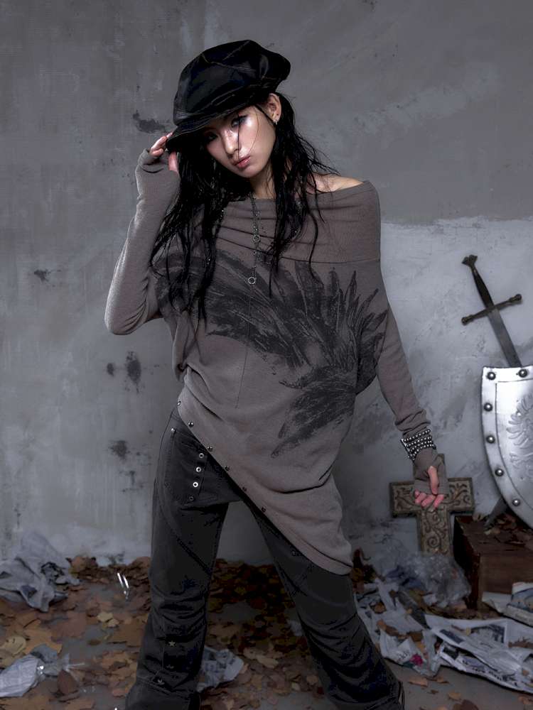 Long-Sleeve Knit Base Layer Top【s0000014466】