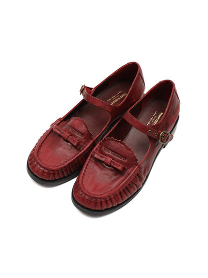 Vintage Mary Jane Loafers【s0000017904】
